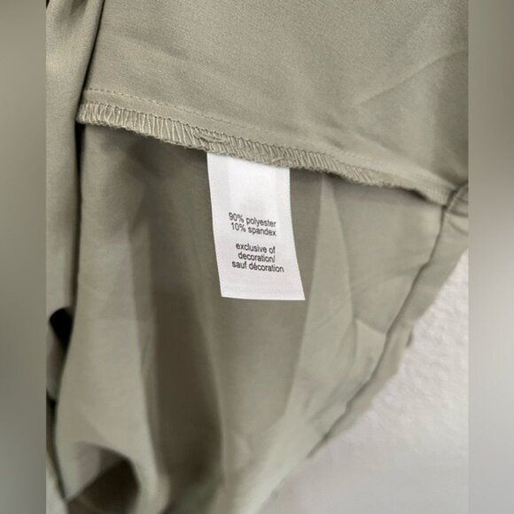 New Maurice’s Athleisure Casual Zip Dress Neutral Athletic Preppy Pockets - Picture 6 of 7